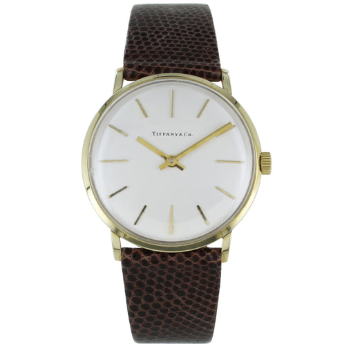TIFFANY & CO 14KT YELLOW GOLD WATCH