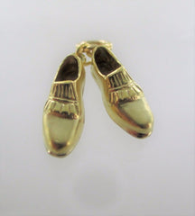 18KT YELLOW GOLD GOLF SHOES SPORTS CLEATS