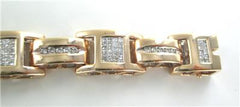 14KT ROSE GOLD DIAMOND BRACELET 3.00 CARAT